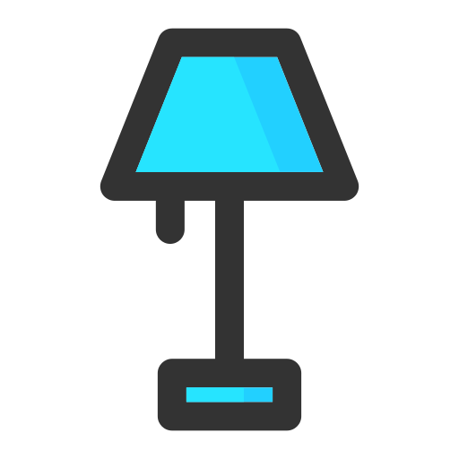 lampada da scrivania Generic Outline Color icona