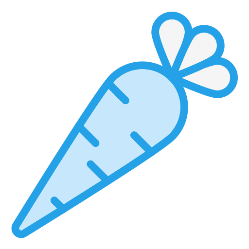 Carrot Generic Blue icon