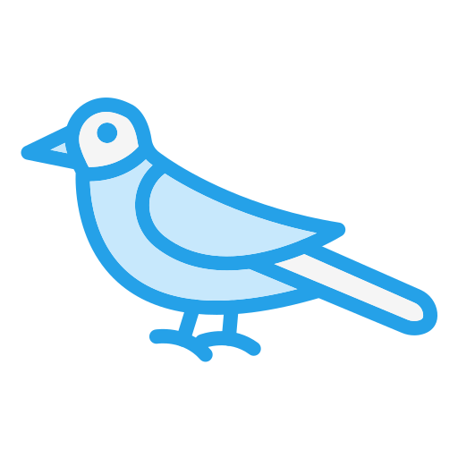 Bird Generic Blue icon