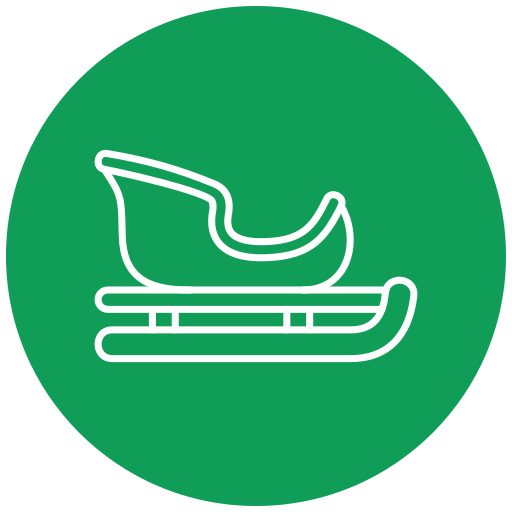 썰매 Generic Flat icon