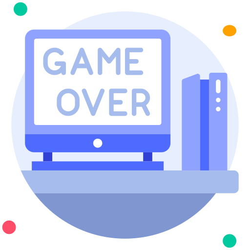 Game over Generic Rounded Shapes icon