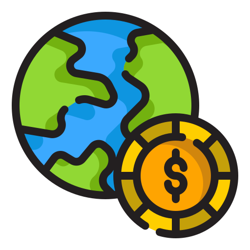 globale economie Generic Outline Color icoon