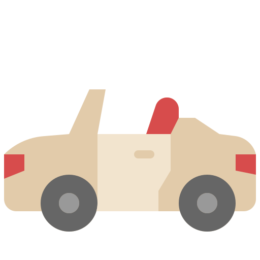 cabriolé Generic Flat icono