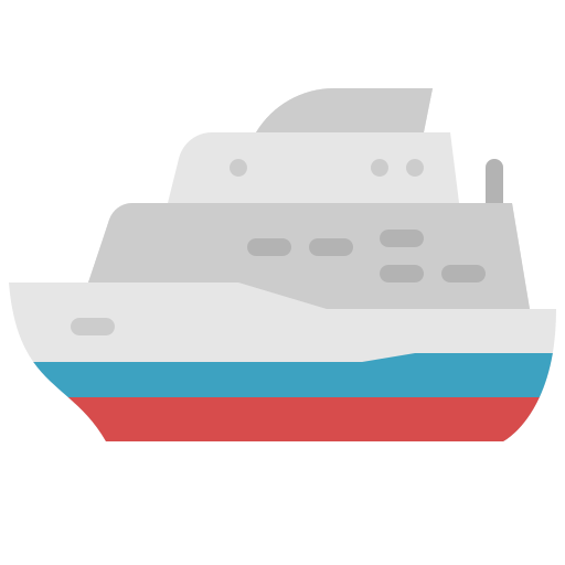 barco de transbordador Generic Flat icono