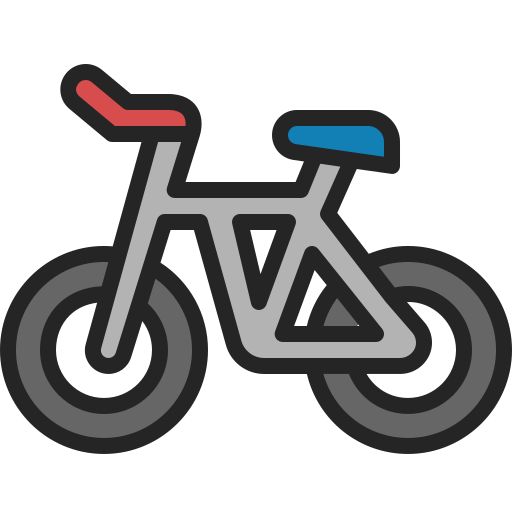 bicicletta Generic Outline Color icona