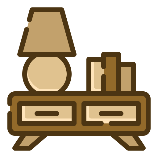 Night stand Generic Outline Color icon