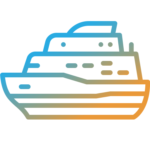 Ferry boat Generic Gradient icon