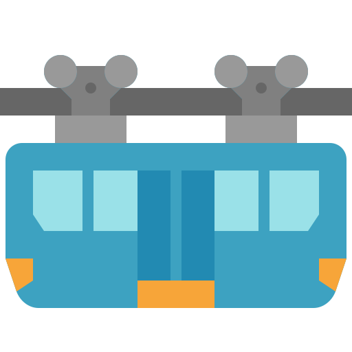 Tren suspendido Generic Flat icono