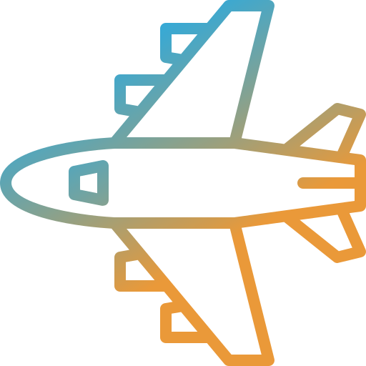 Plane Generic Gradient icon