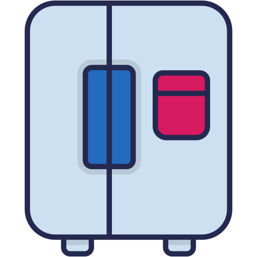 refrigerador Generic Outline Color icono