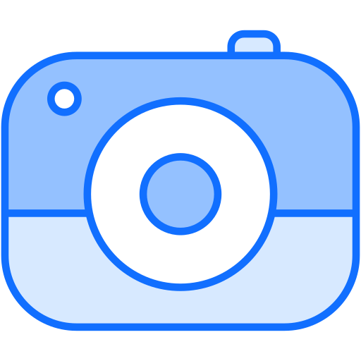 camera Generic Blue icoon