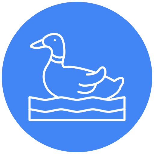 Duck Generic Flat icon