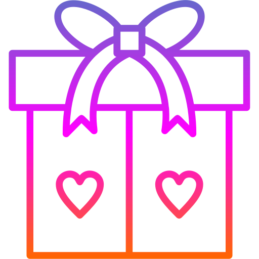 caja de regalo Generic Gradient icono