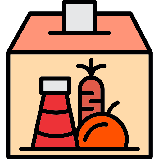 Food donation Generic Outline Color icon