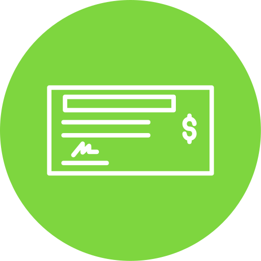 Cheque Generic Flat icon