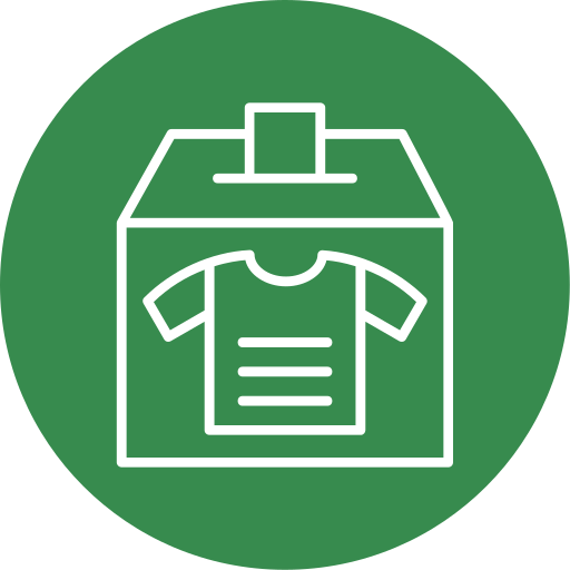 Clothes donation Generic Flat icon