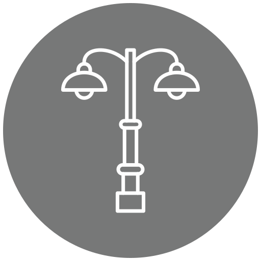 Street light Generic Flat icon