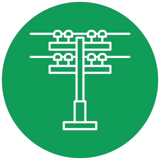Electric pole Generic Flat icon