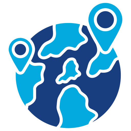 wereld Generic Blue icoon