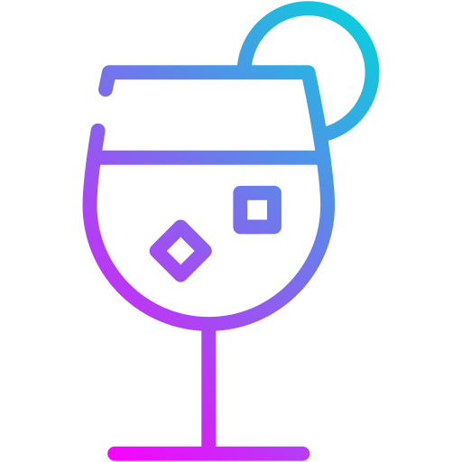 Cocktail Generic Gradient icon