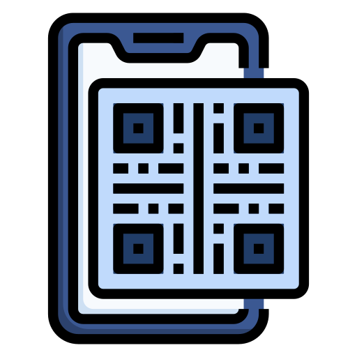 barcode Generic Outline Color icon