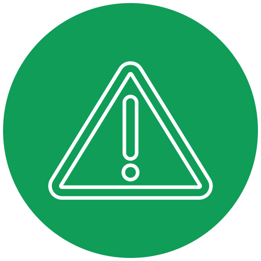 Caution sign Generic Flat icon