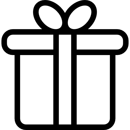 geschenkbox mit spitze  icon