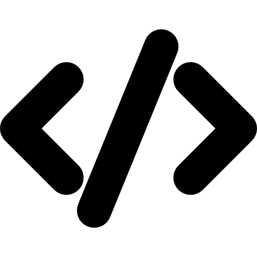 codice informatico  icona