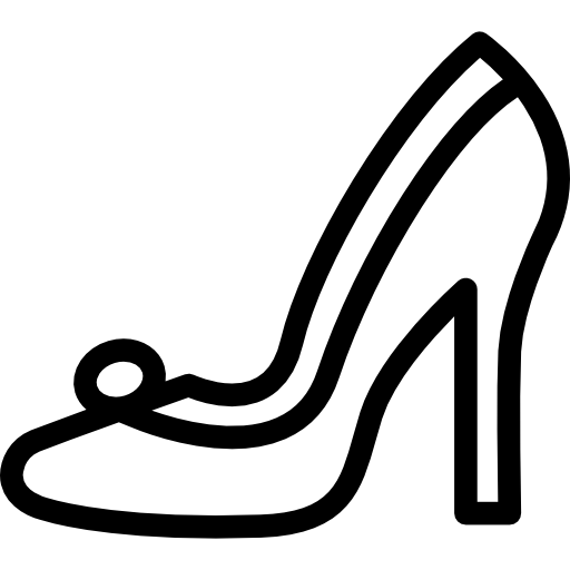 chaussures de mariée  Icône