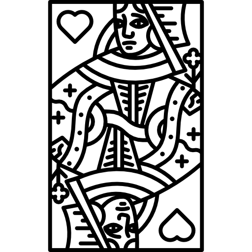 퀸 오브 하트 카드  icon