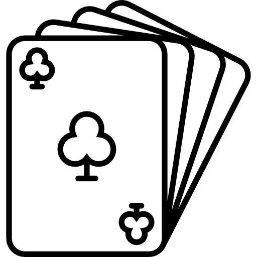carte di trifoglio  icona