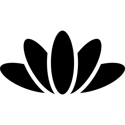 flor de lótus budista  Ícone