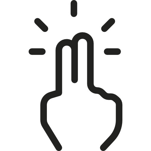 손가락 리모콘  icon
