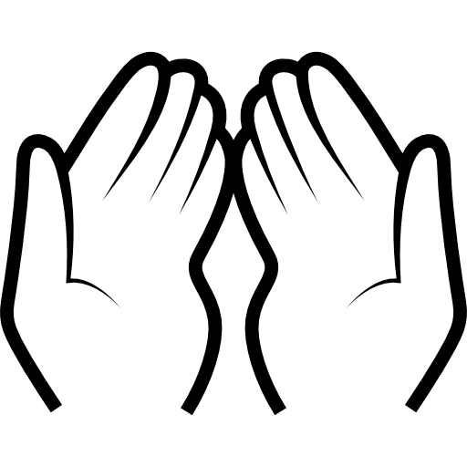 dua hands  Ícone