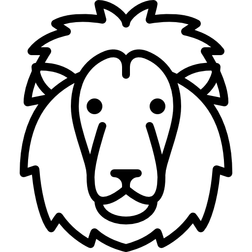 Lion Head Special Lineal icon