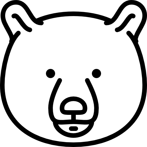 cabeza de oso Special Lineal icono