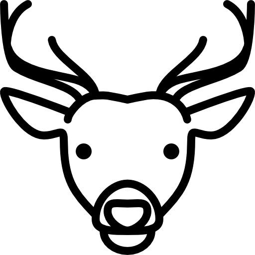 głowa jelenia Special Lineal ikona