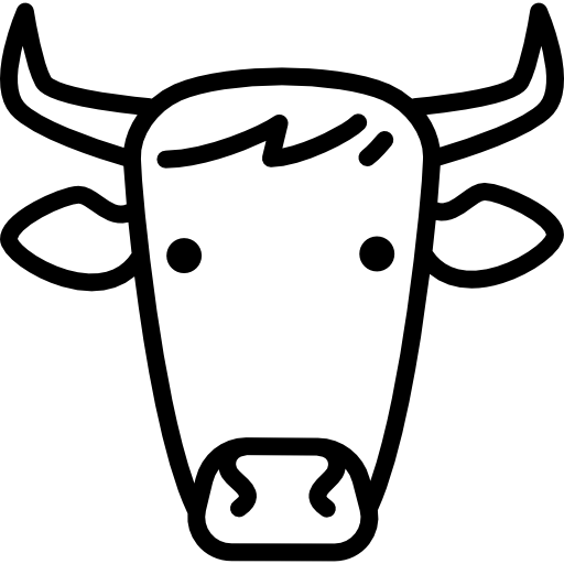 Cow Head Special Lineal icon