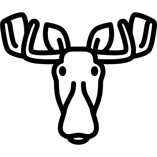 cabeza de alce Special Lineal icono