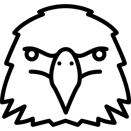 głowa orła Special Lineal ikona