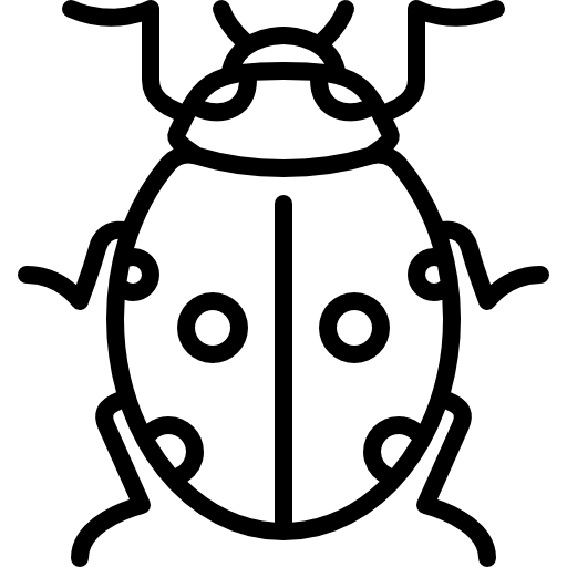 mariquita grande Special Lineal icono