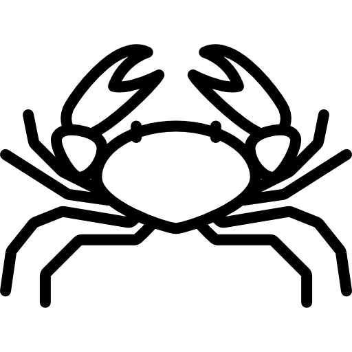 grote krab Special Lineal icoon