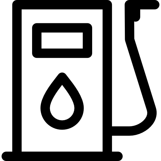 posto de gasolina Special Lineal Ícone