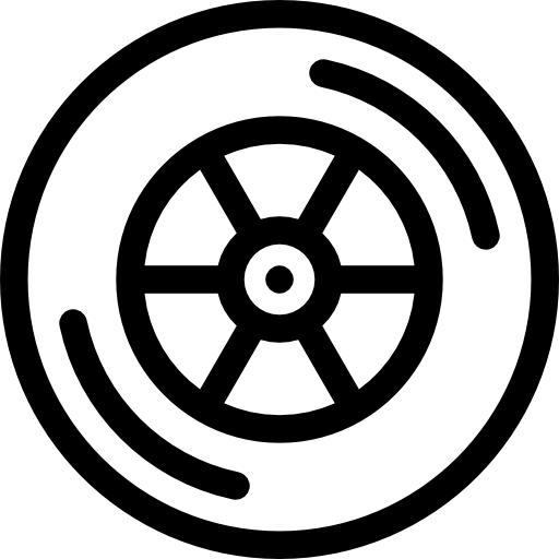 Car Wheel Special Lineal icon
