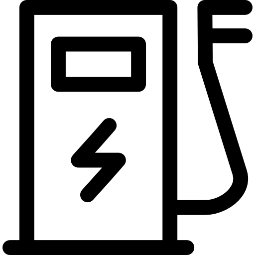 車の電気ステーション Special Lineal icon