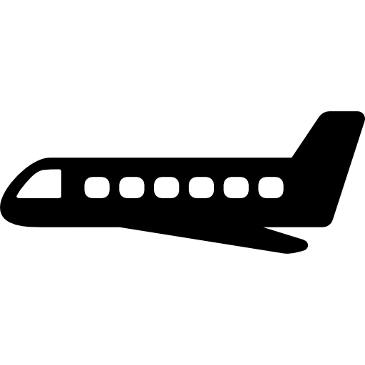 Plane Side View  icon