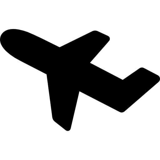 avión despegando  icono