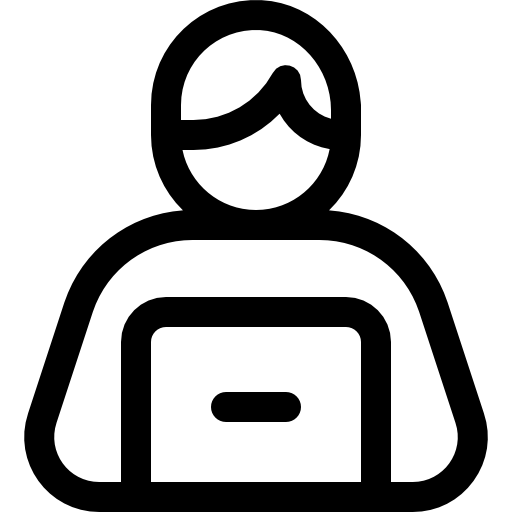 프로그램 제작자 Basic Rounded Lineal icon