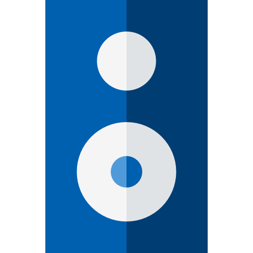 スピーカー Basic Straight Flat icon