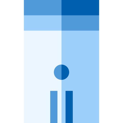 コンピューター Basic Straight Flat icon